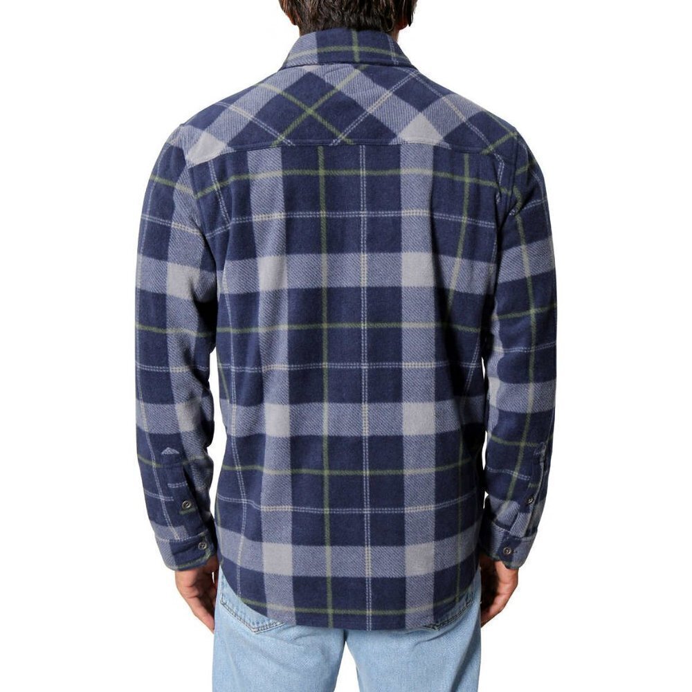 NWT Freedom Foundry Men’s Plaid Fleece Comfort Fit Button Up Shirt - Picture 2 of 4